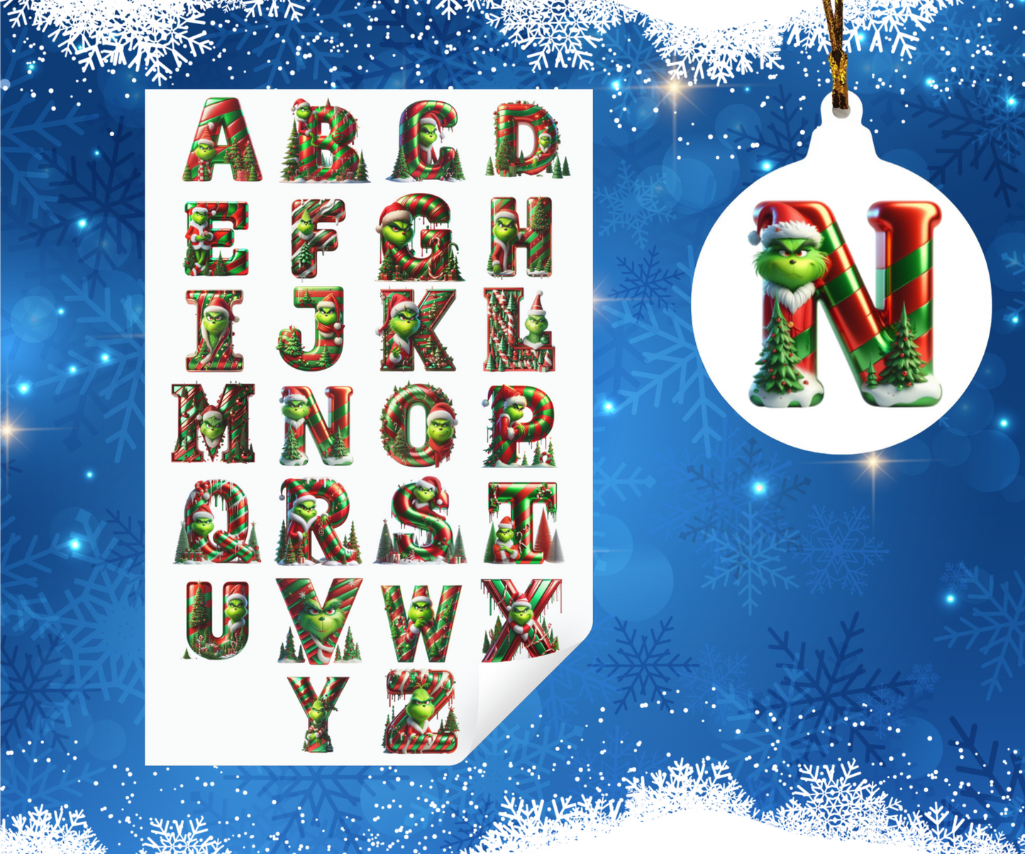 Christmas Alphabet - 1