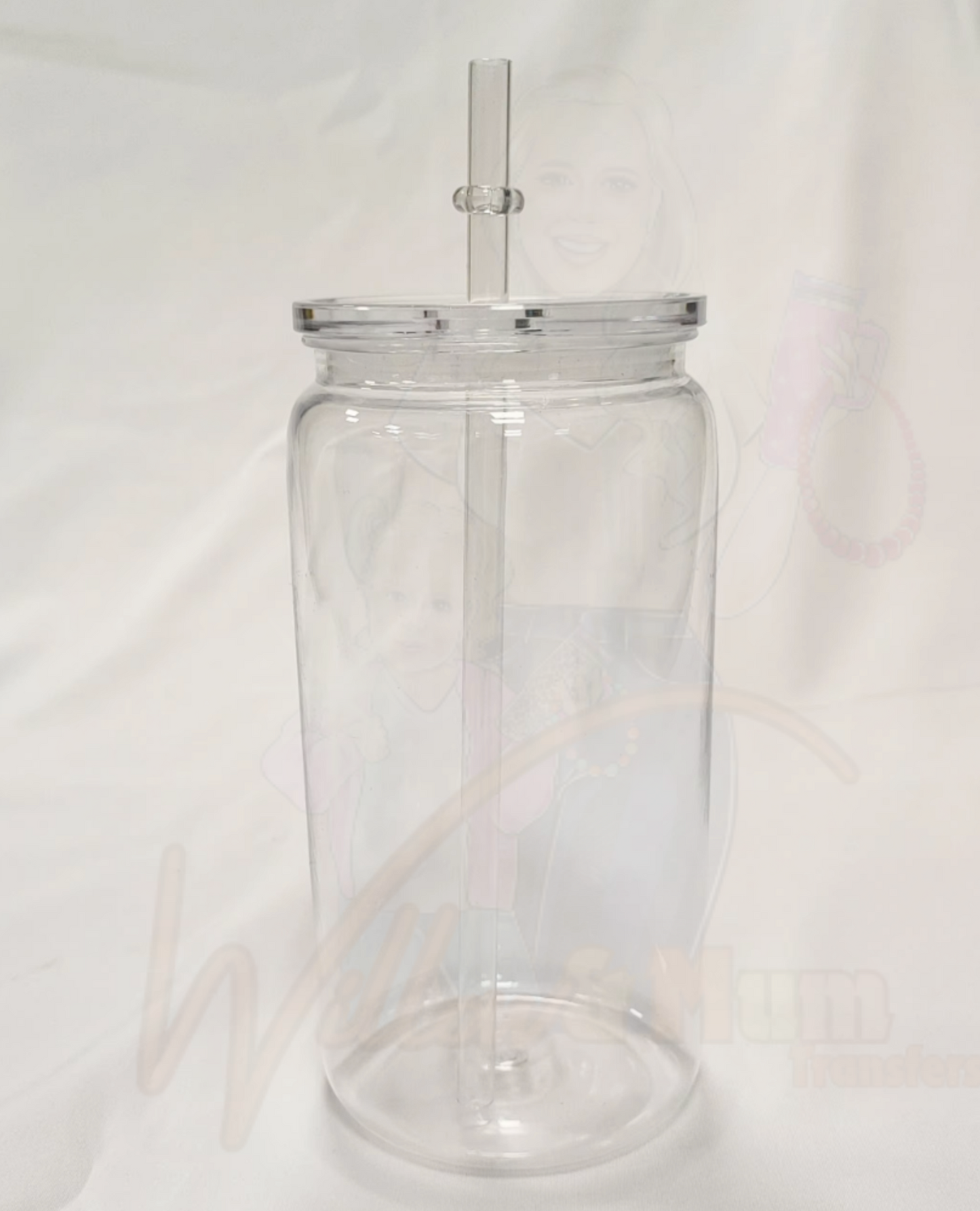 16oz Acrylic clear Libby Cup | Clear Lid | Blanks