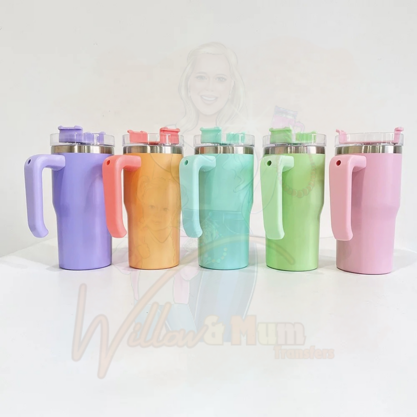 20oz | Macaron Tumbler W Removable handle