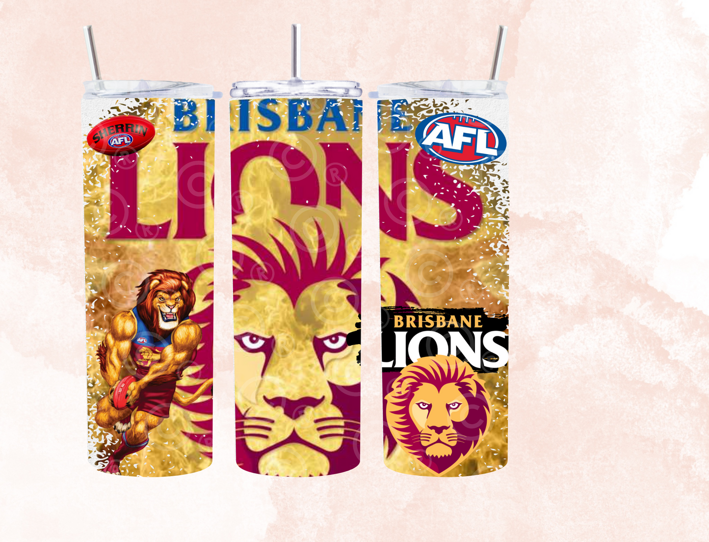 UV DTF 20oz - AFL Lions