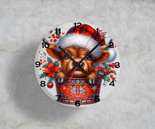 Christmas Clock | 2 | Cow