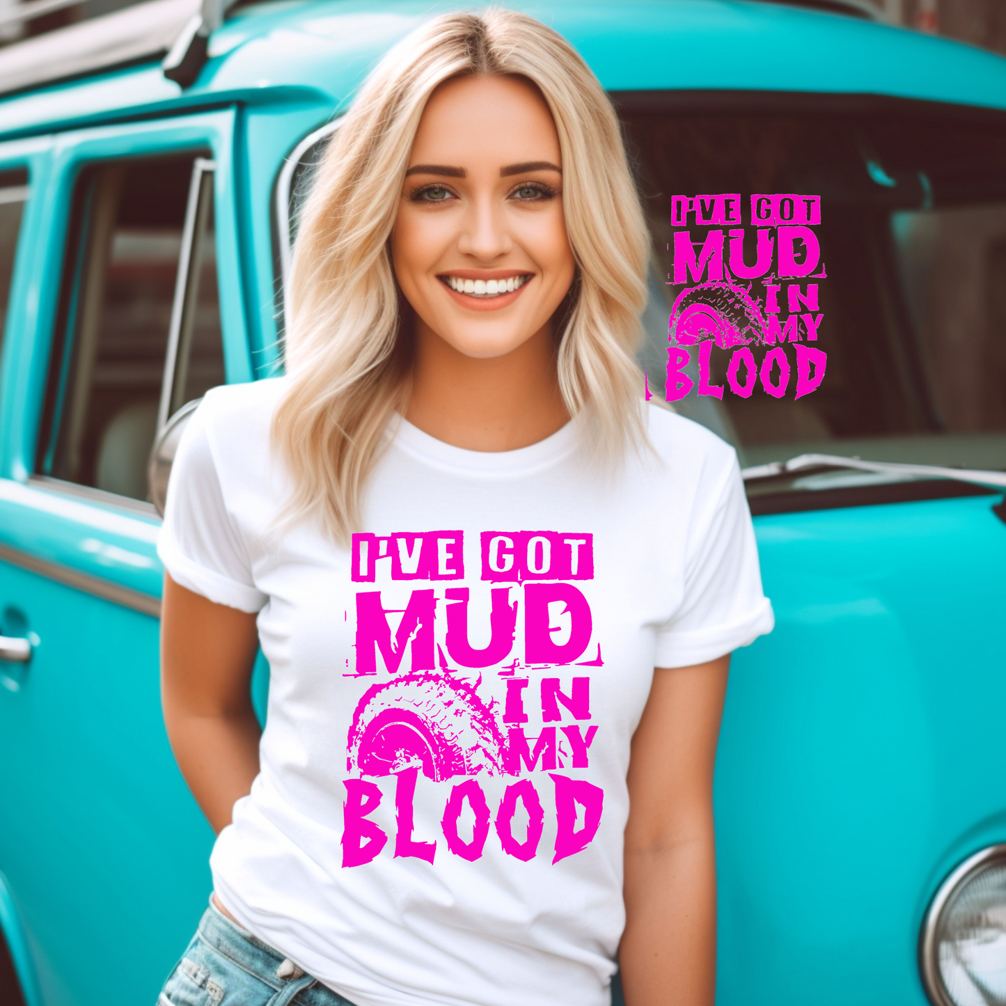 Heat Transfers 120 - Mud in my blood (Front + Pocket)