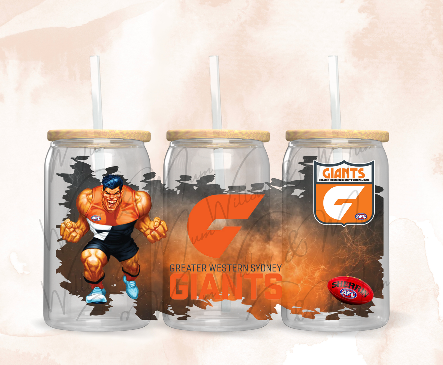 UV DTF 16OZ WRAP - Sports - Giants