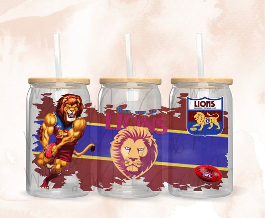 UV DTF 16OZ WRAP - Sports - Lions