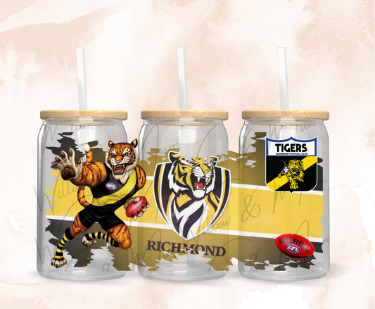 UV DTF 16OZ WRAP - Sports - Richmond Tigers