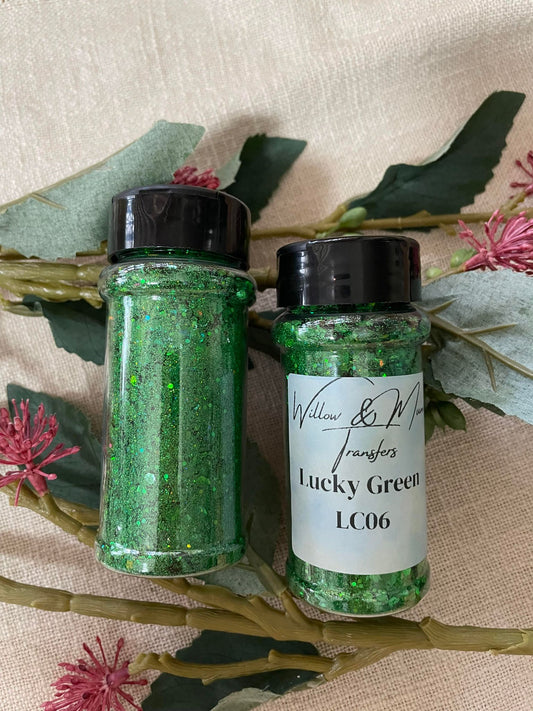 Glitter - LUCKY GREEN