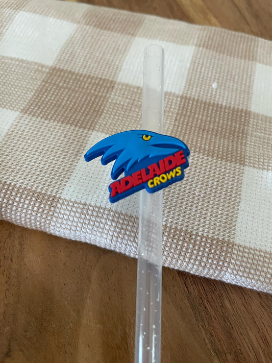 Straw toppers - AFL - CROWS