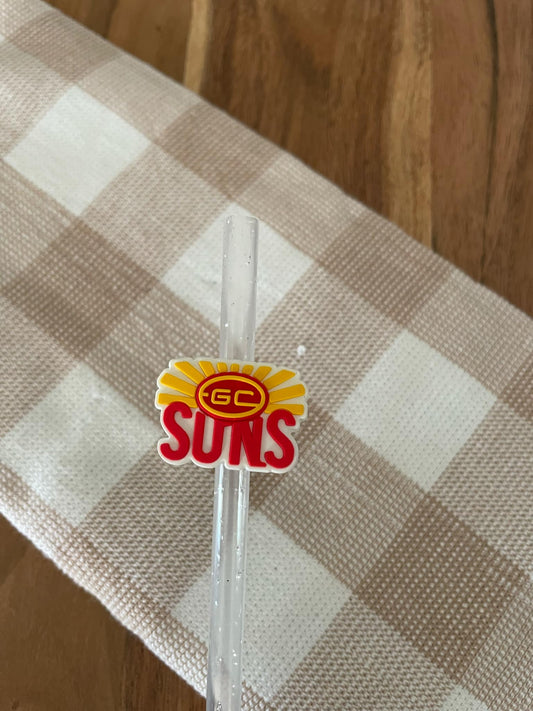 Straw toppers - AFL - SUNS