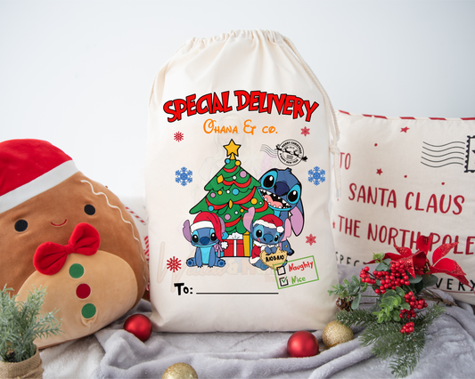 Heat Transfers - Christmas Sack - 12