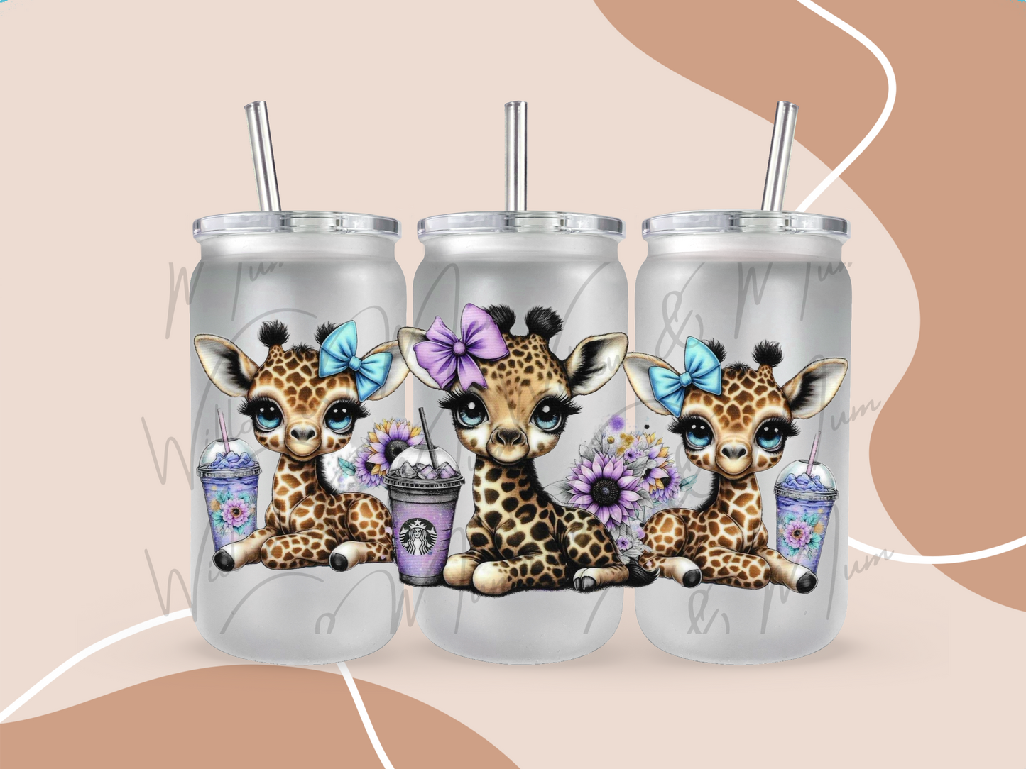 UV DTF 16OZ WRAP - ANIMALS 83 - Giraffe