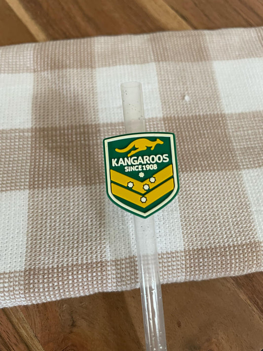 Straw toppers - NRL - Kangaroos