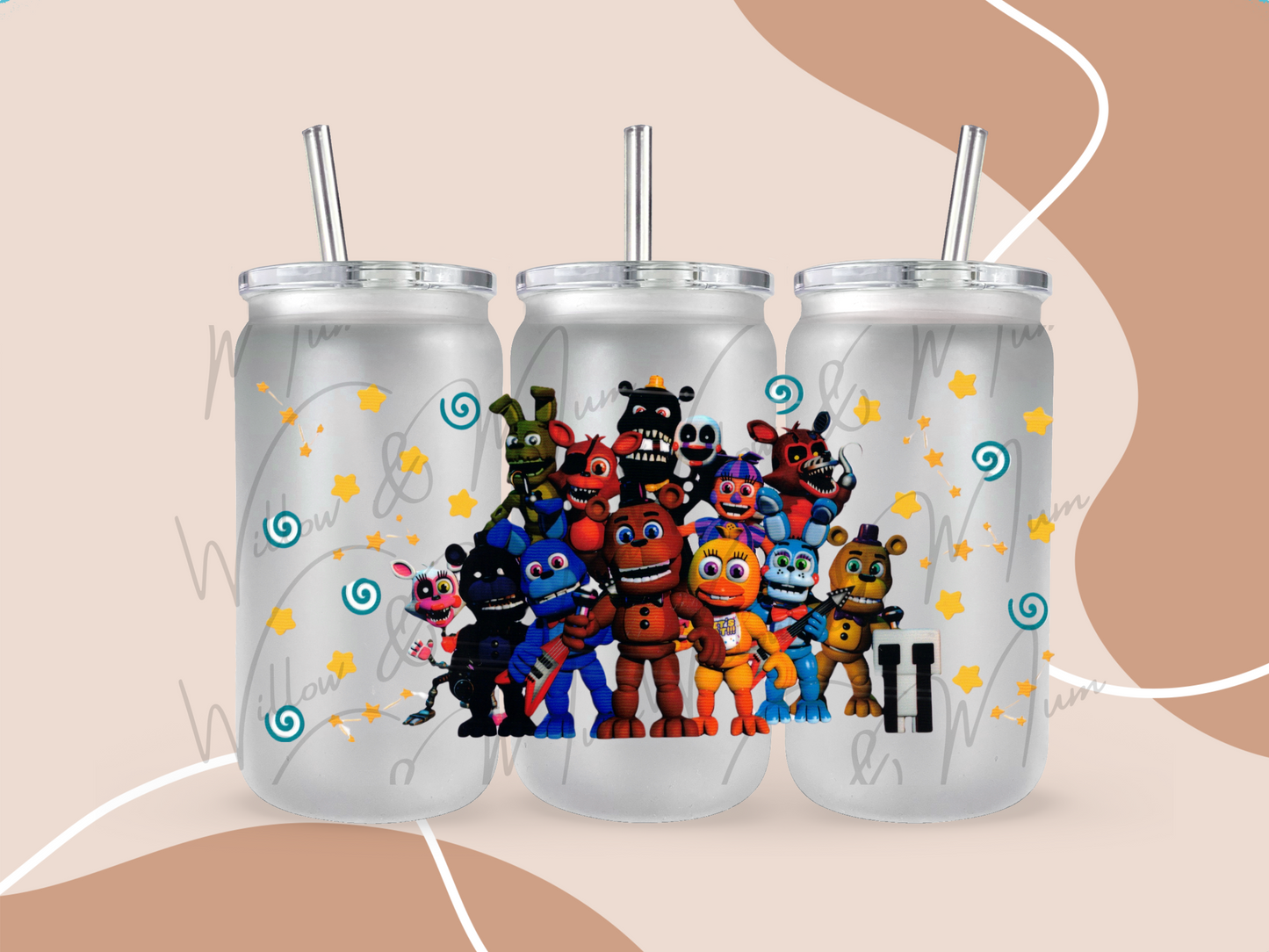 UV DTF 16OZ WRAP - TV 41 - FNAF