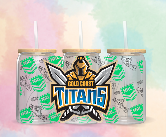 UV DTF 16OZ WRAP - Titans D2 Nrl