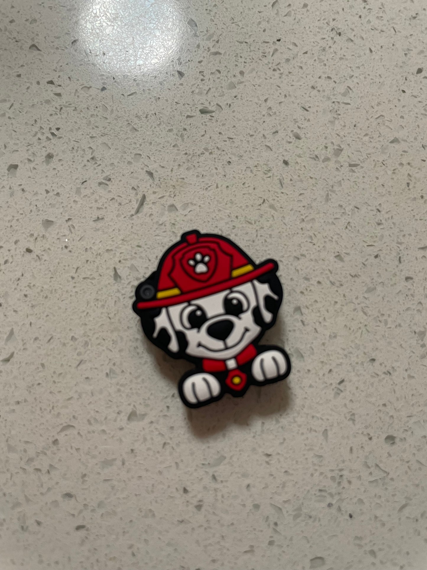 Silicone Focal Bead - 116 - paw patrol