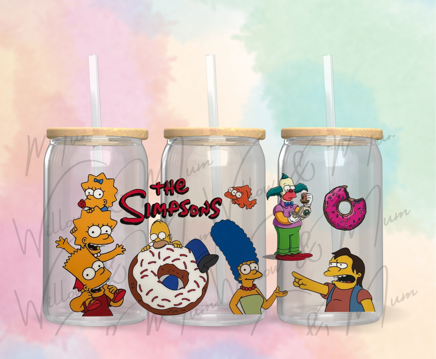 UV DTF 16OZ WRAP - TV - 48 Simpsons