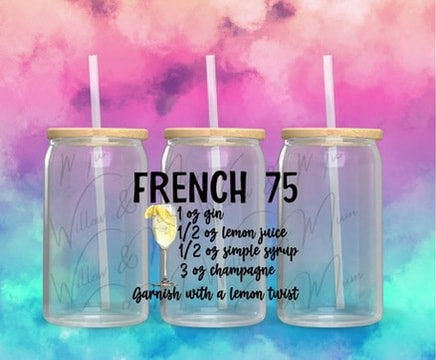 UV DTF Decals - 14 French 75