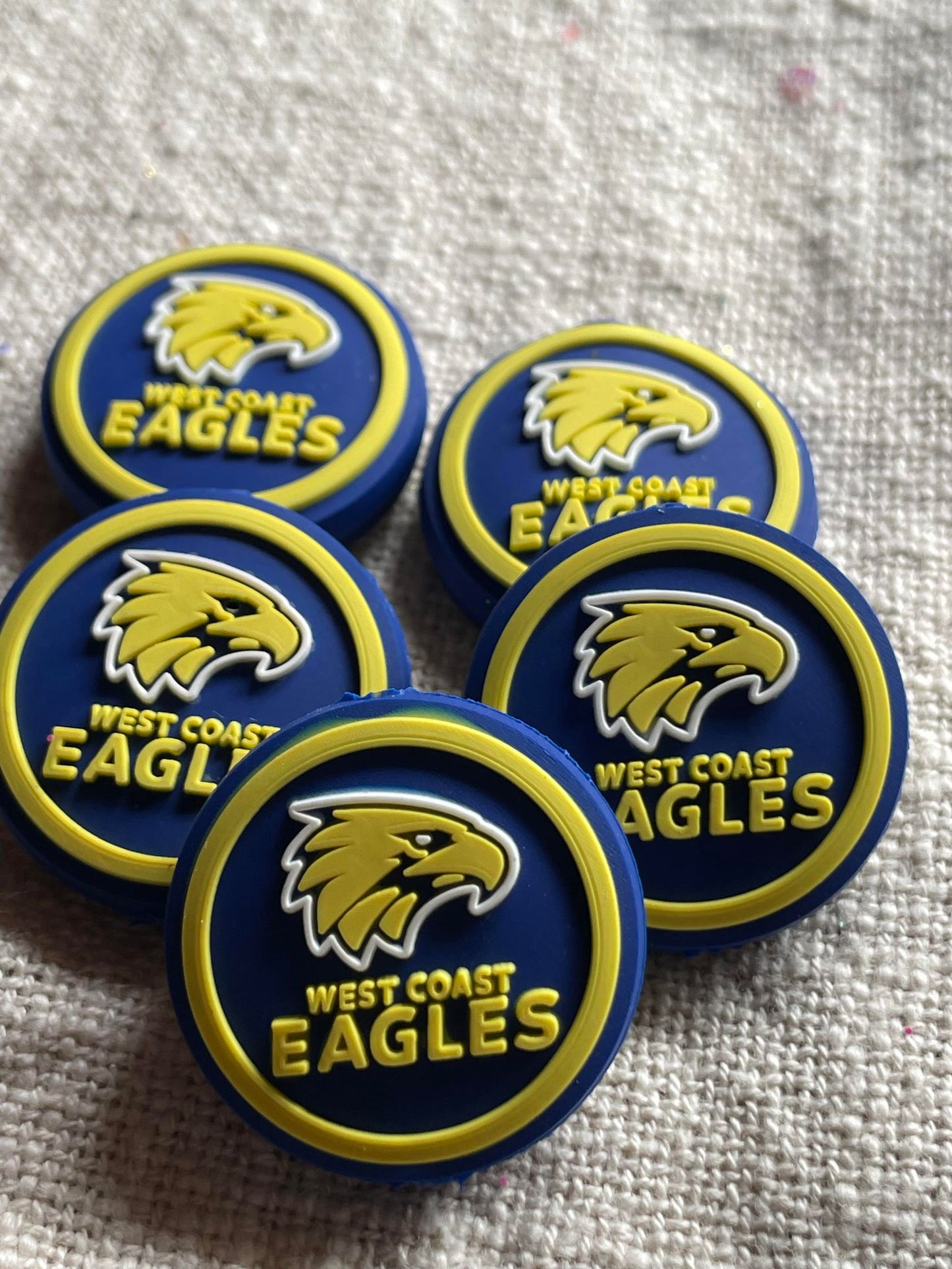 Silicone Focal Bead - AFL - EAGLES