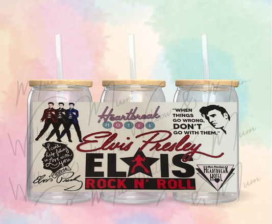 UV DTF 16OZ WRAP - Music - 33 Elvis