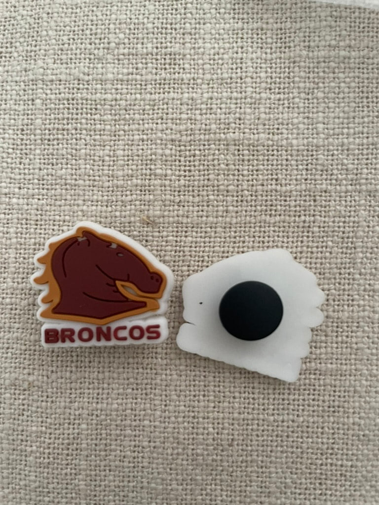 Shoe Charm - NRL - Broncos