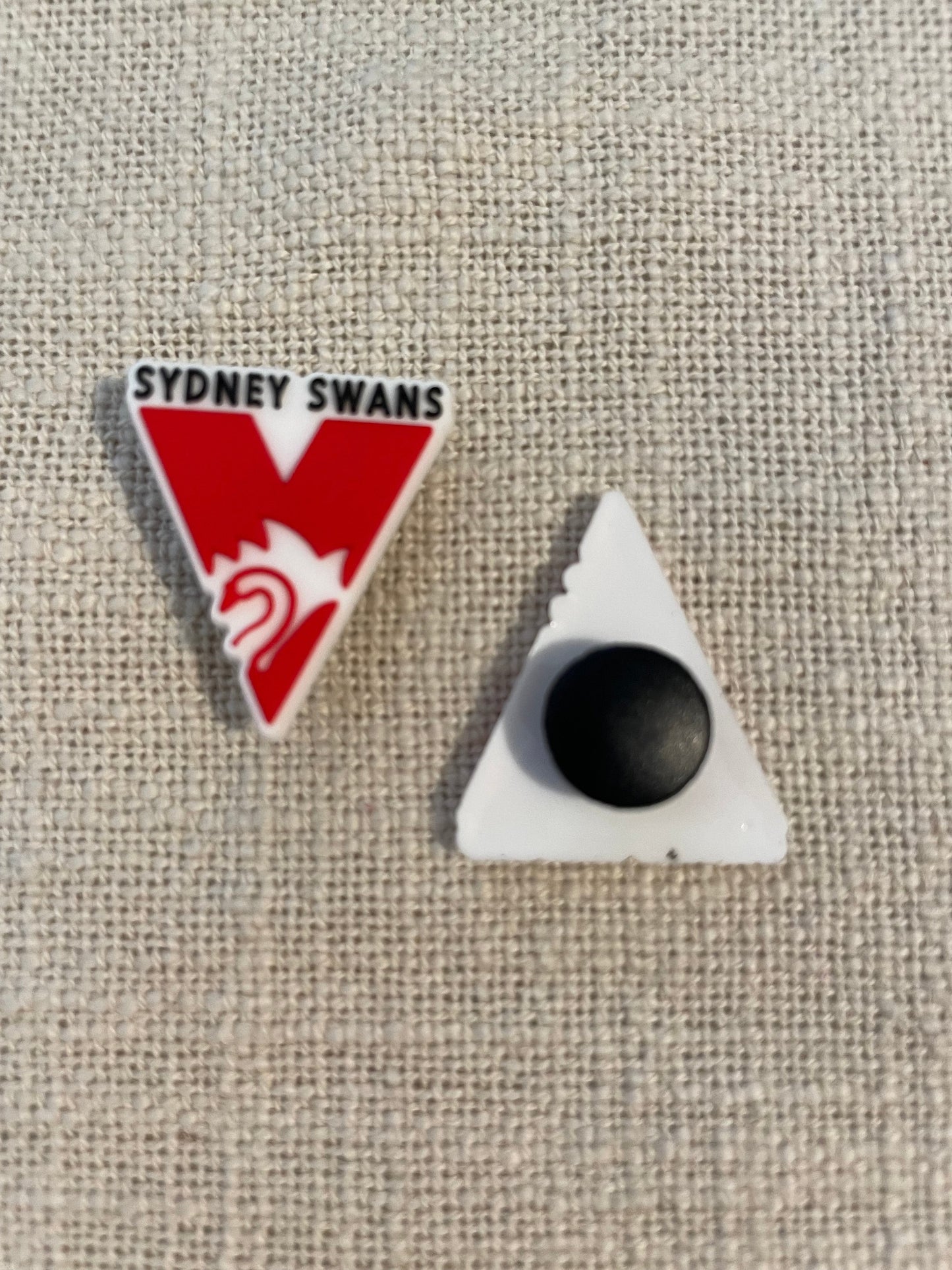 Shoe Charm - AFL - SWANS