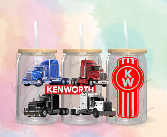 UV DTF 16OZ Wrap - Male  14 - Kenworth