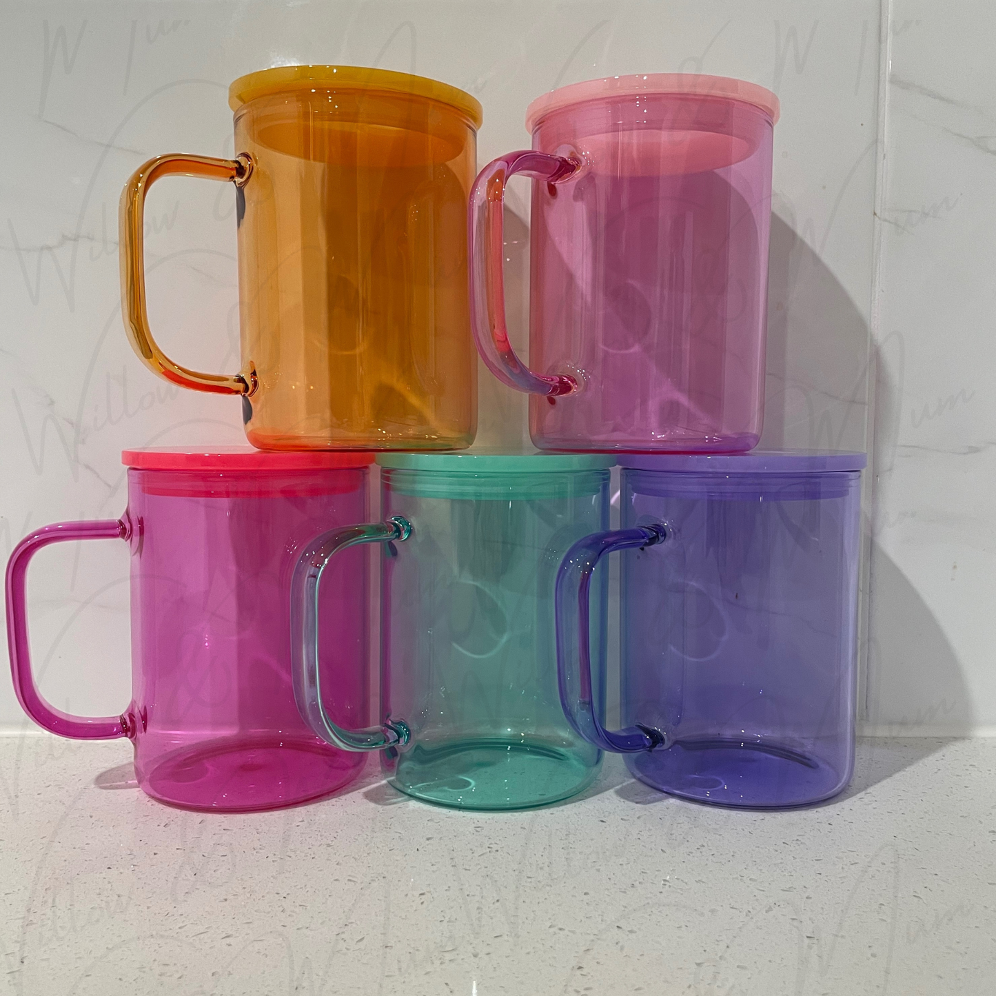 17oz | Glass Jelly Mug - Blanks