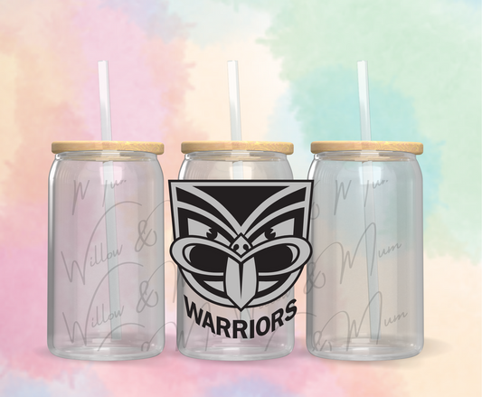 UV DTF Decals - NRL - WARRIORS