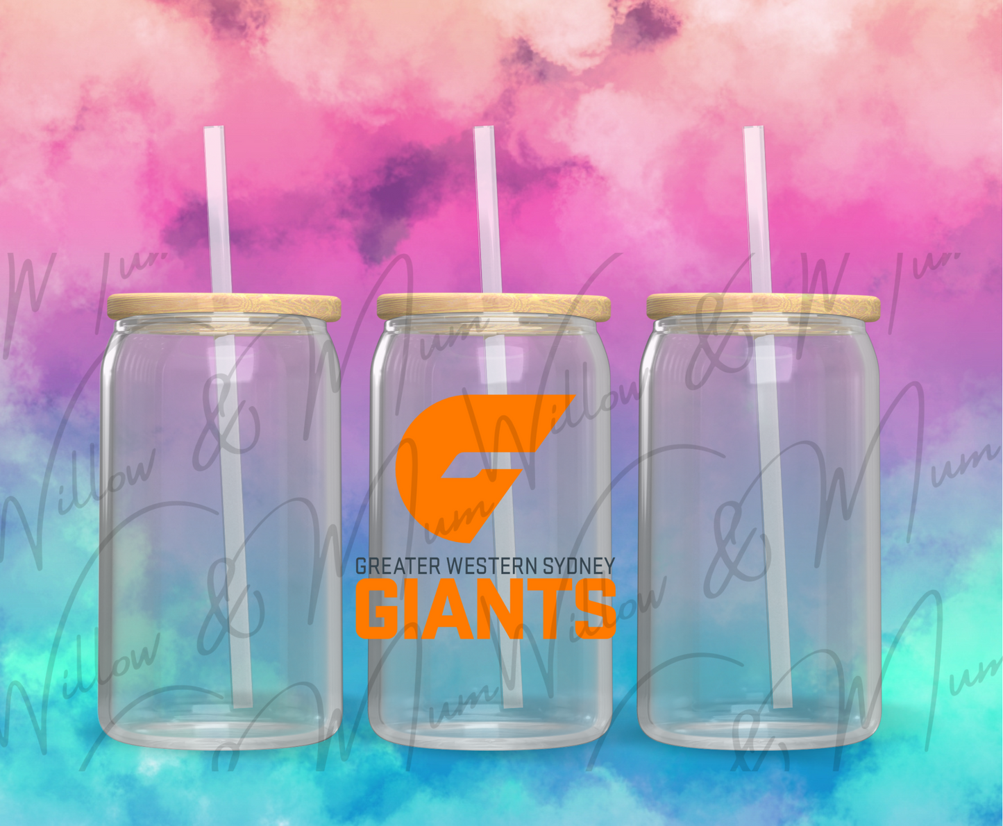 UV DTF Decals - AFL - Giants