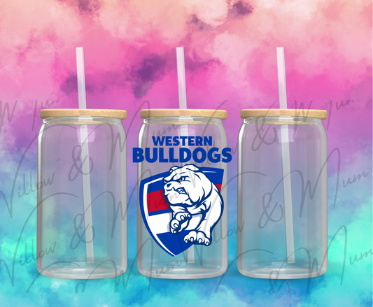 UV DTF Decals - AFL - Western Bulldogs