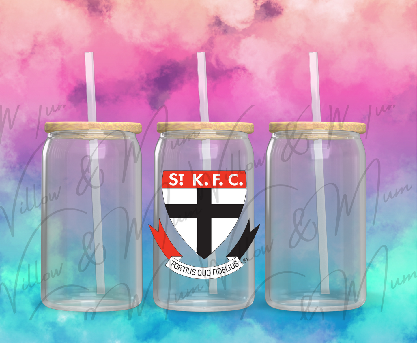 UV DTF Decals - AFL - St. Kilda