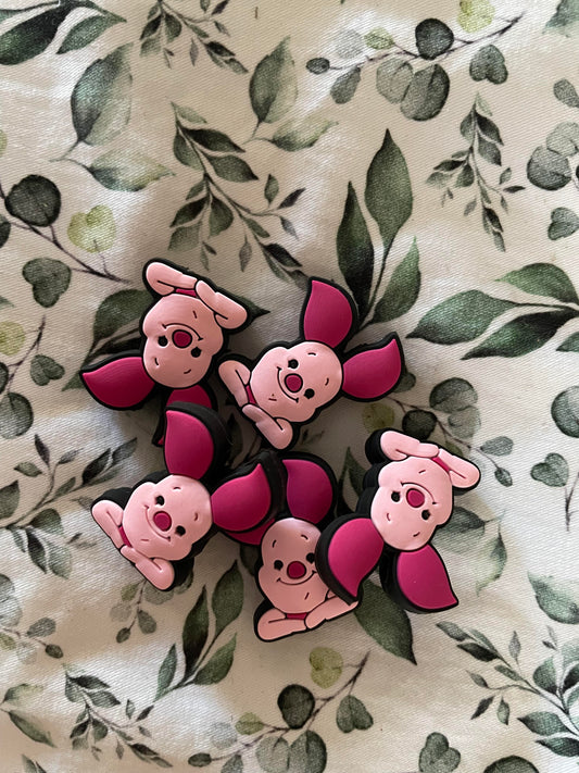 Silicone Focal Bead - 86 piglet