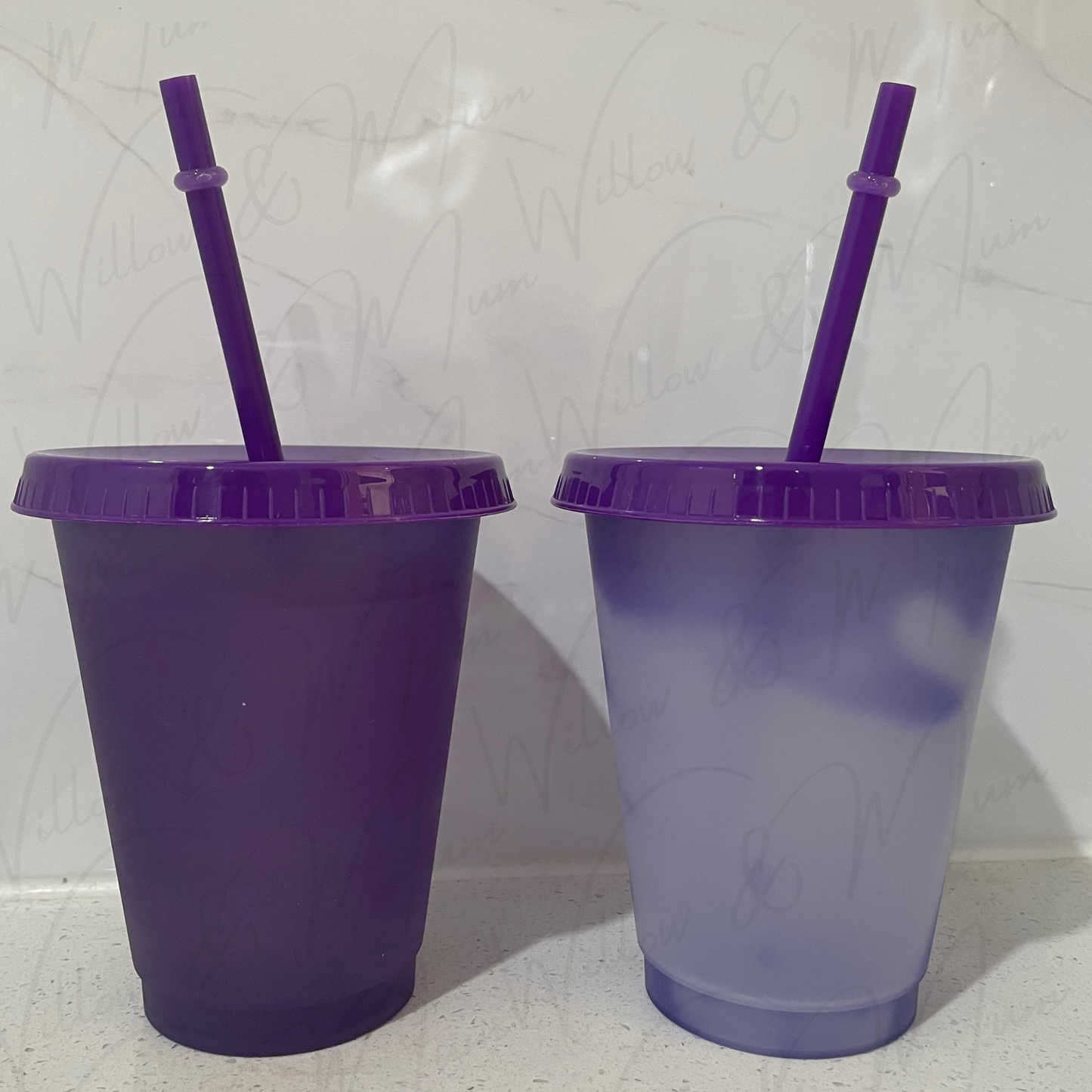 16oz | Colour Changing Cold Cup Purple - Blanks