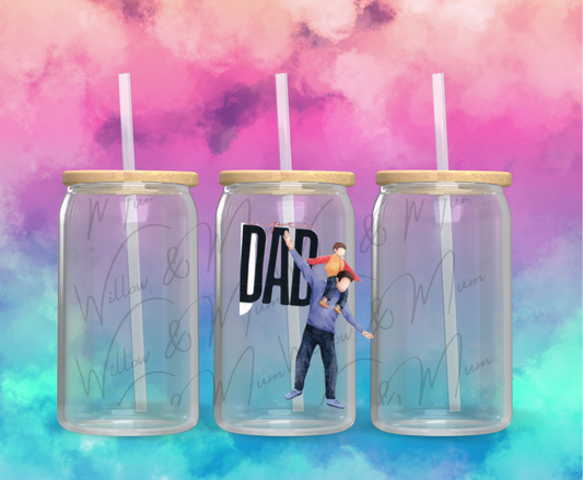 UV DTF Decals - FATHERS DAY - super dad