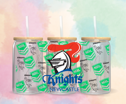 UV DTF 16OZ WRAP - Knights D2 Nrl