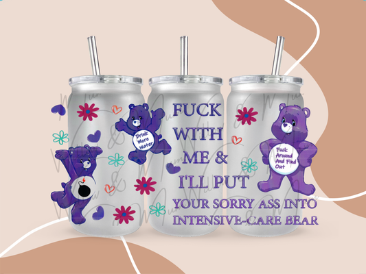 UV DTF 16OZ WRAP - SWEAR WORDS 38